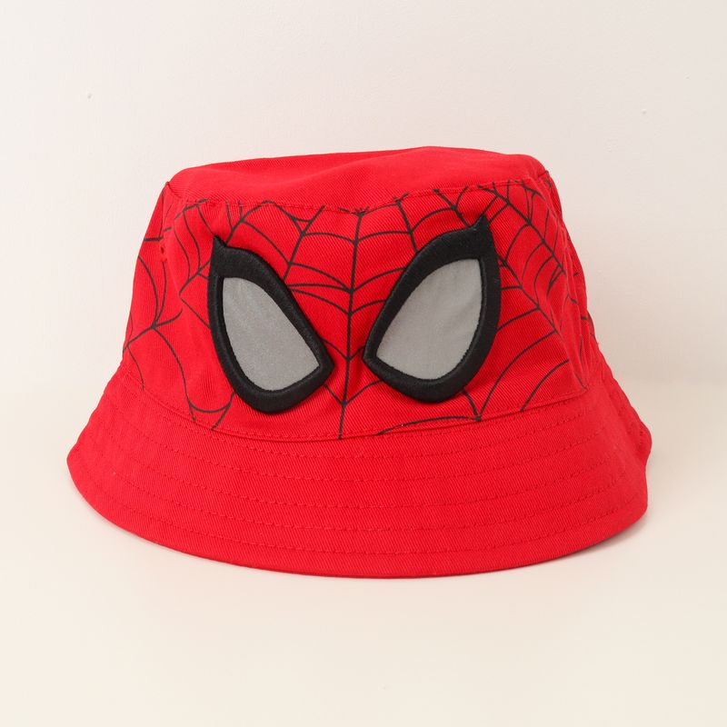 MARVEL - Gorro Bucket Niño Spiderman Eyes Rojo Marvel