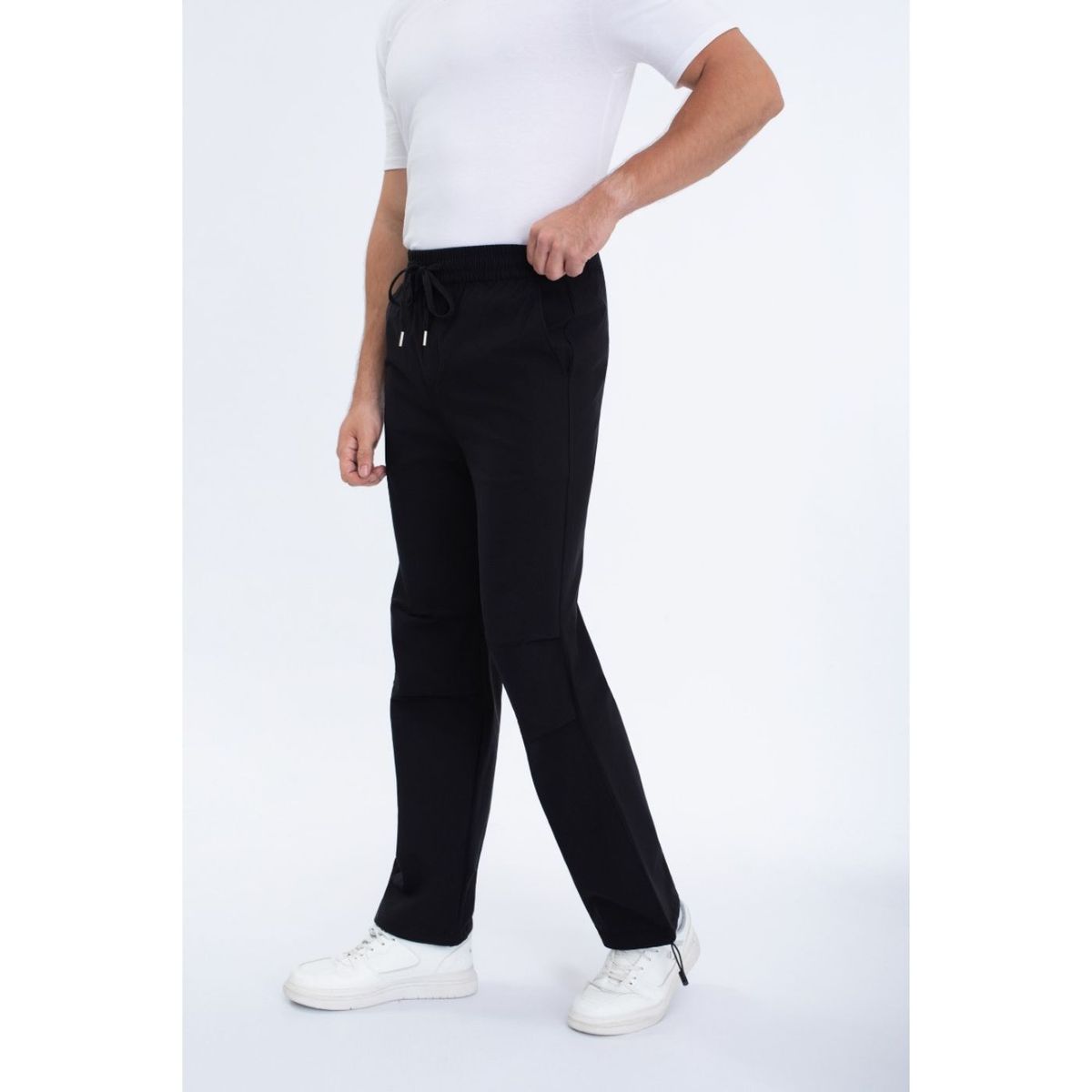 LIKE SHOP - Pantalón Hombre Elasticado Recto Puño Ajustable 4008