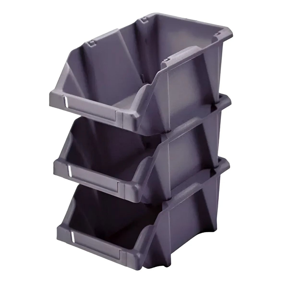 REYPLAST - Set 6 Cajas Apilables Organizadoras Gaveta Etiquetable #10