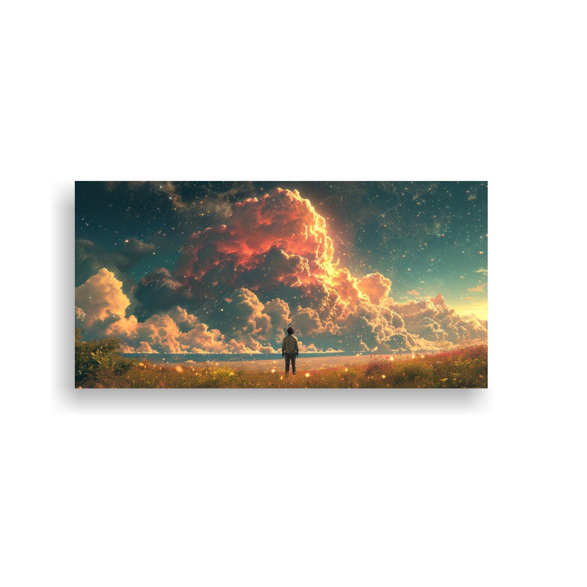 GENERICO - Cuadros Decorativos De Arte Acuarela Clásica 100x50 Cm