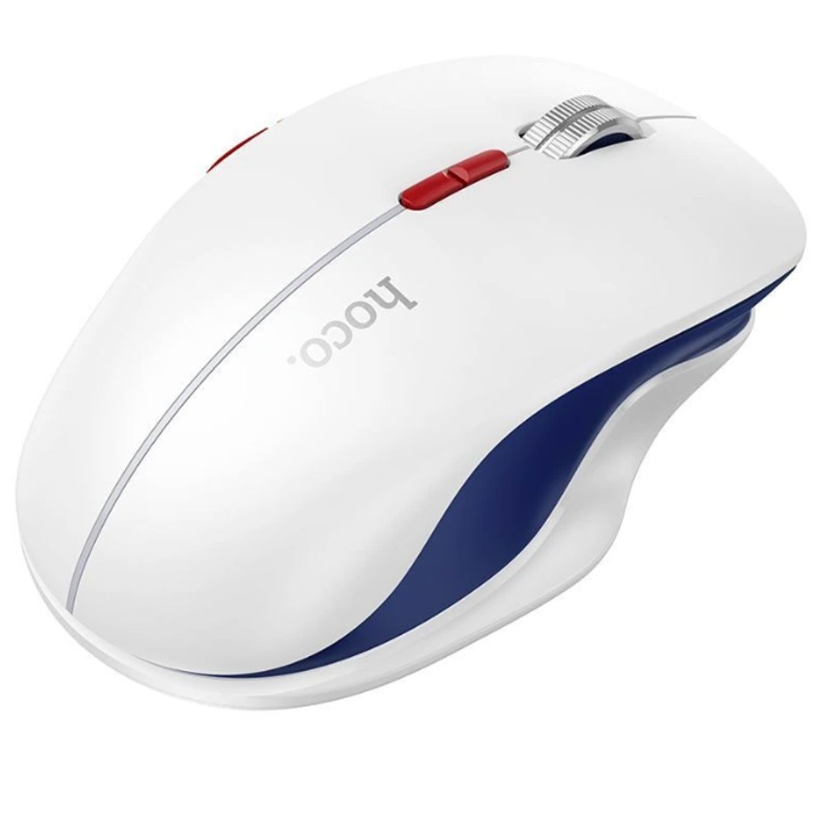 HOCO - Mouse Inalámbrico Dual USB  y Bluetooth Hoco Gm40 1600 Dpi blanco
