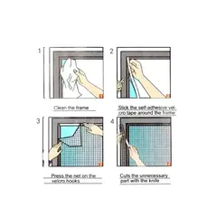GENERICO - Malla Mosquitera Ventana Mosquitos