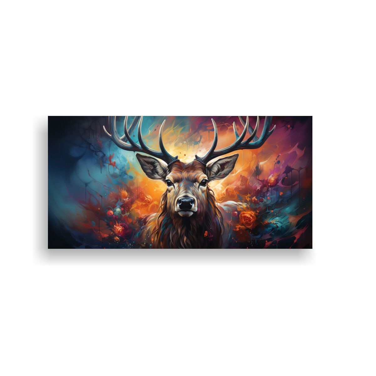 GENERICO - Cuadro Moderno Estilo Estilo óleo Con 60x30 Cm