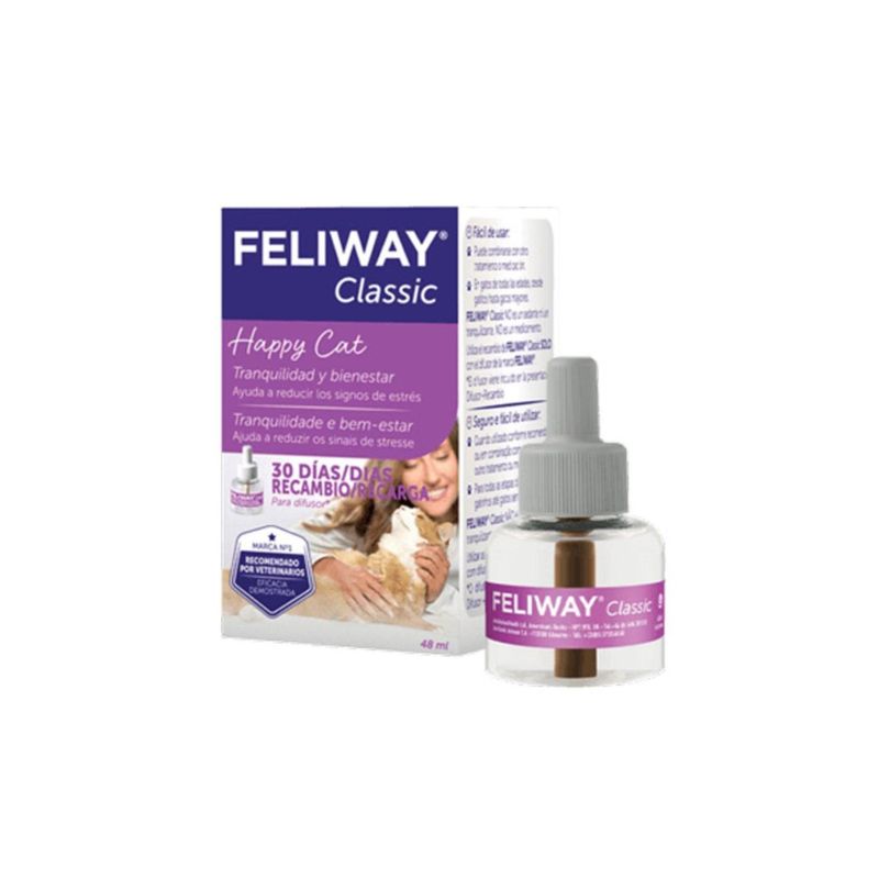 FELIWAY - Feliway Classic Repuesto 48 ml – Feromonas Antiestrés