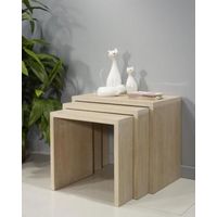 SET 3 MESAS DE CENTRO MINIMALISTA