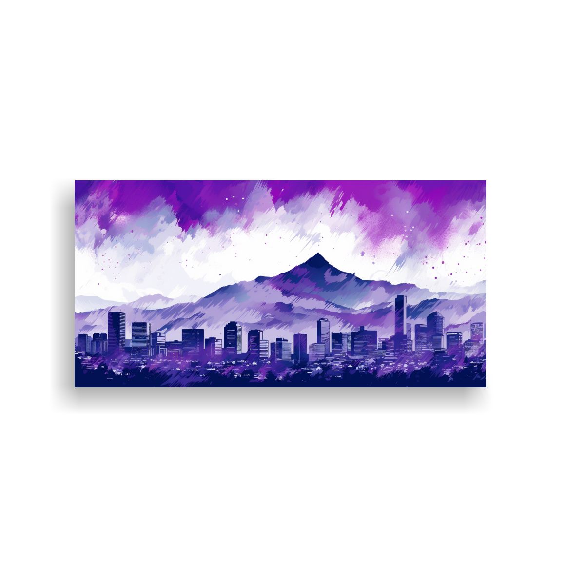 GENERICO - Pinturas Decorativas De Lienzo Abstracción 80x40 Cm