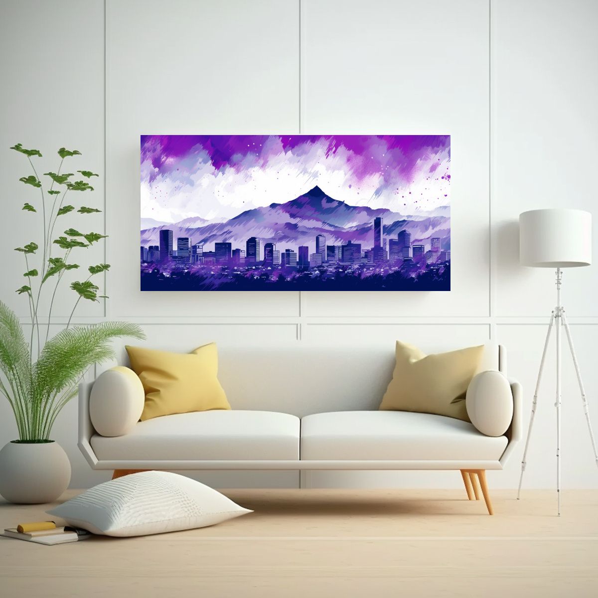 GENERICO - Pinturas Decorativas De Lienzo Abstracción 80x40 Cm