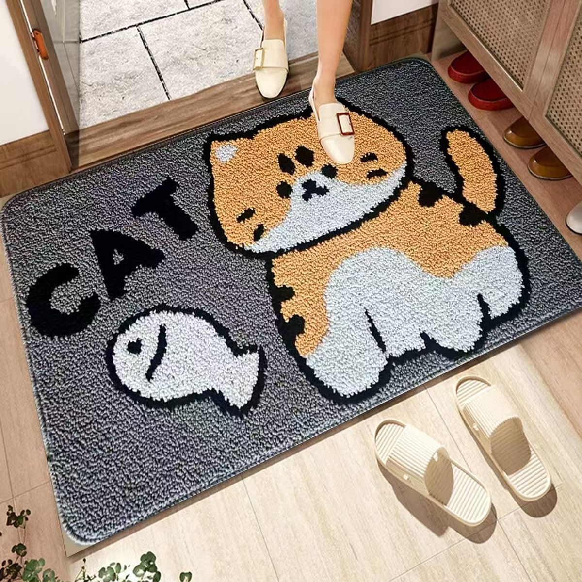 GENERICO - Alfombra de baño 50 x 80 cm - Pisos de baño