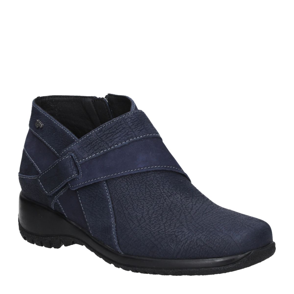 16 HRS - Botín Mujer Cuero Azul