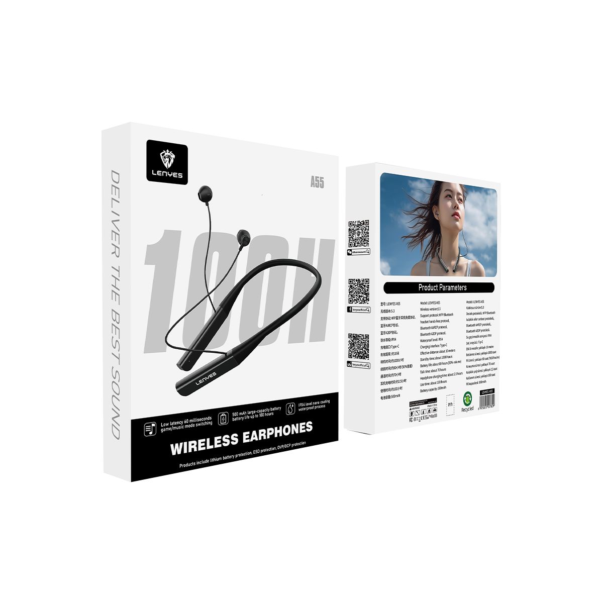 LENYES - Audífonos Earphones Lenyes A55