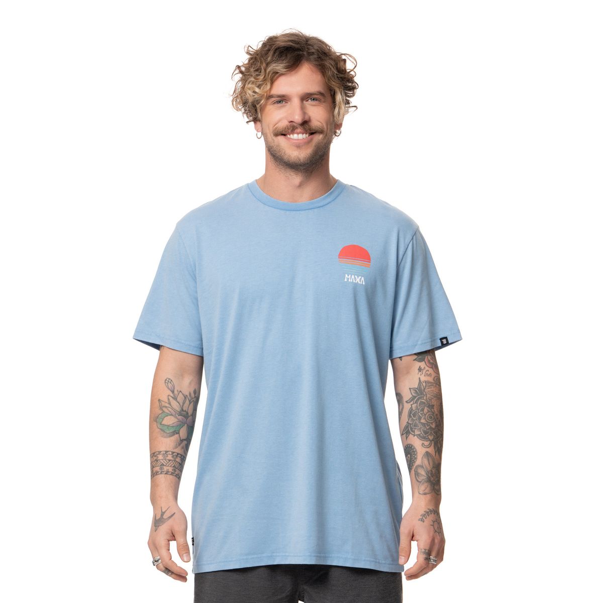 STOKED - Polera Hombre Maxa Verde claro Stoked