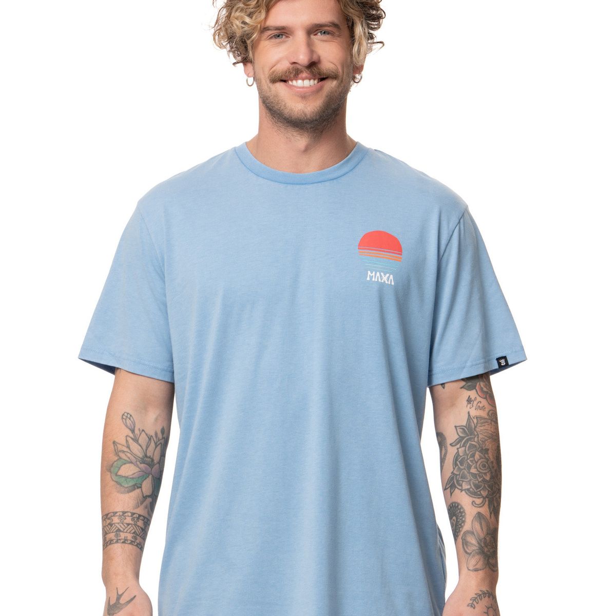 STOKED - Polera Hombre Maxa Verde claro Stoked