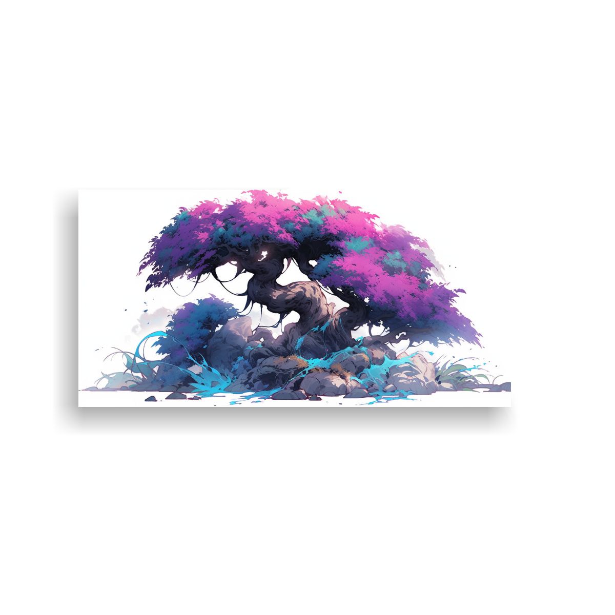 GENERICO - Pinturas Decorativas De Canva Con Motivo De 80x40 Cm