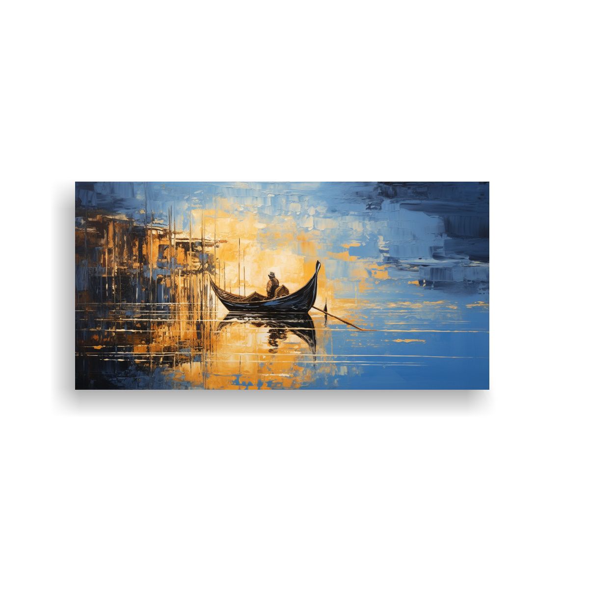 GENERICO - Arte Forma Esquema Abstracto De Un Paseo En 60x30 Cm