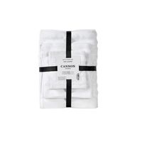 Set 6 Toallas 440grs Baño/ Mano/ Visita Blanco