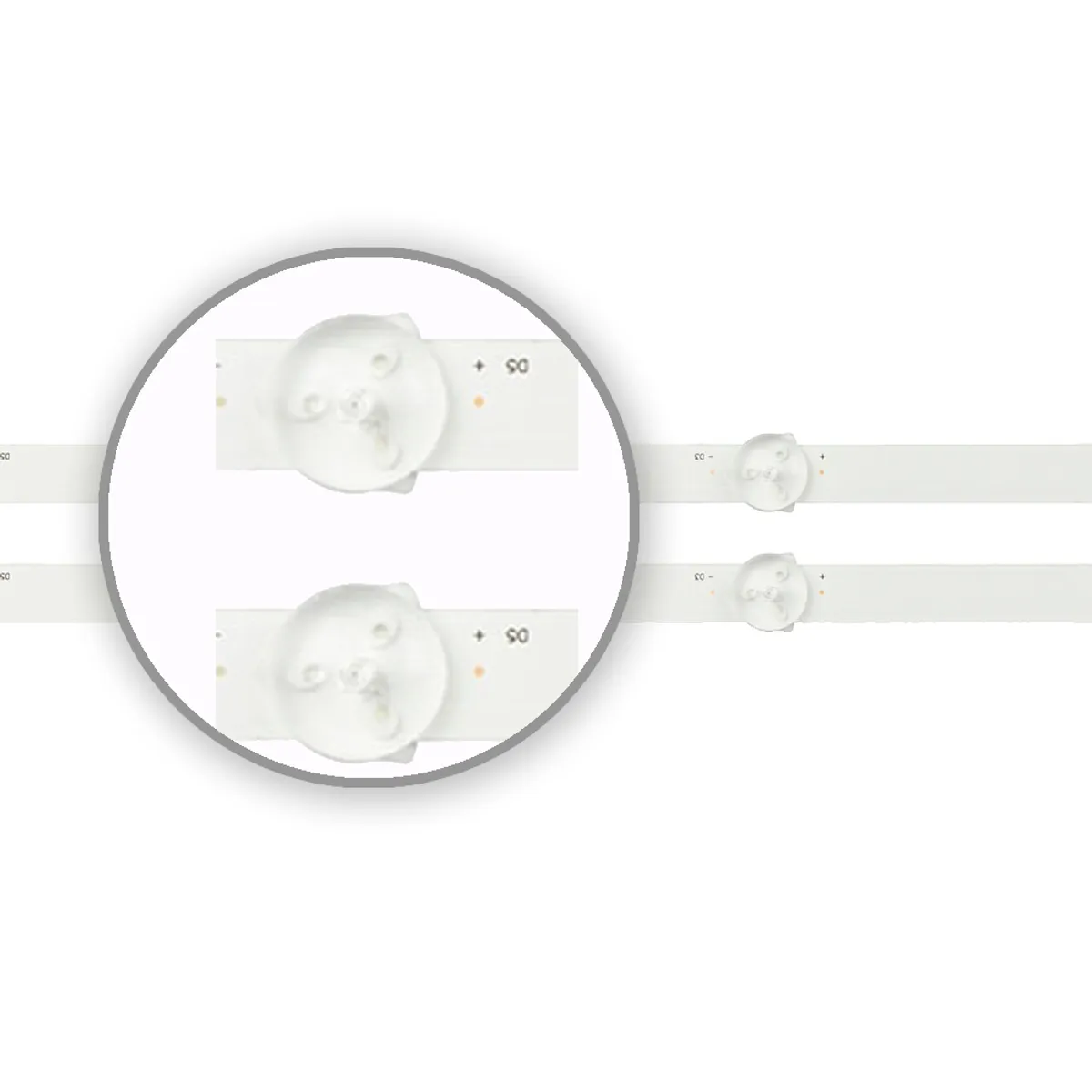 GENERICO - Kit 10  Led 42ln5400 42ln5700 42la6130 42la6200