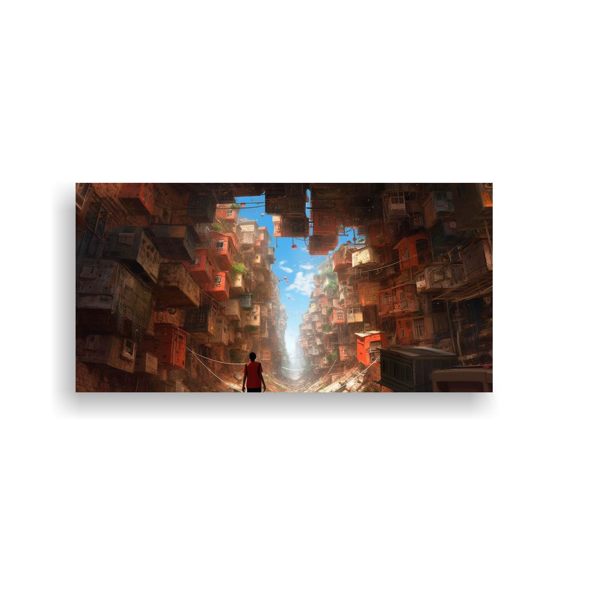 GENERICO - Cuadro De Pared Equilibrio De Imágenes 80x40 Cm