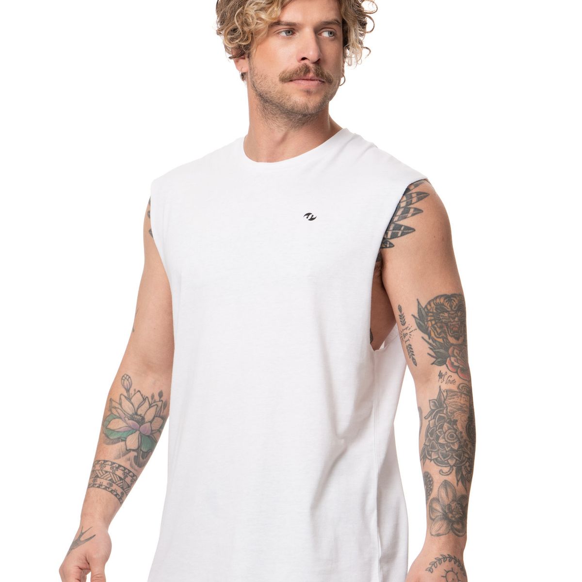 STOKED - Polera Hombre Reel Blanco Stoked