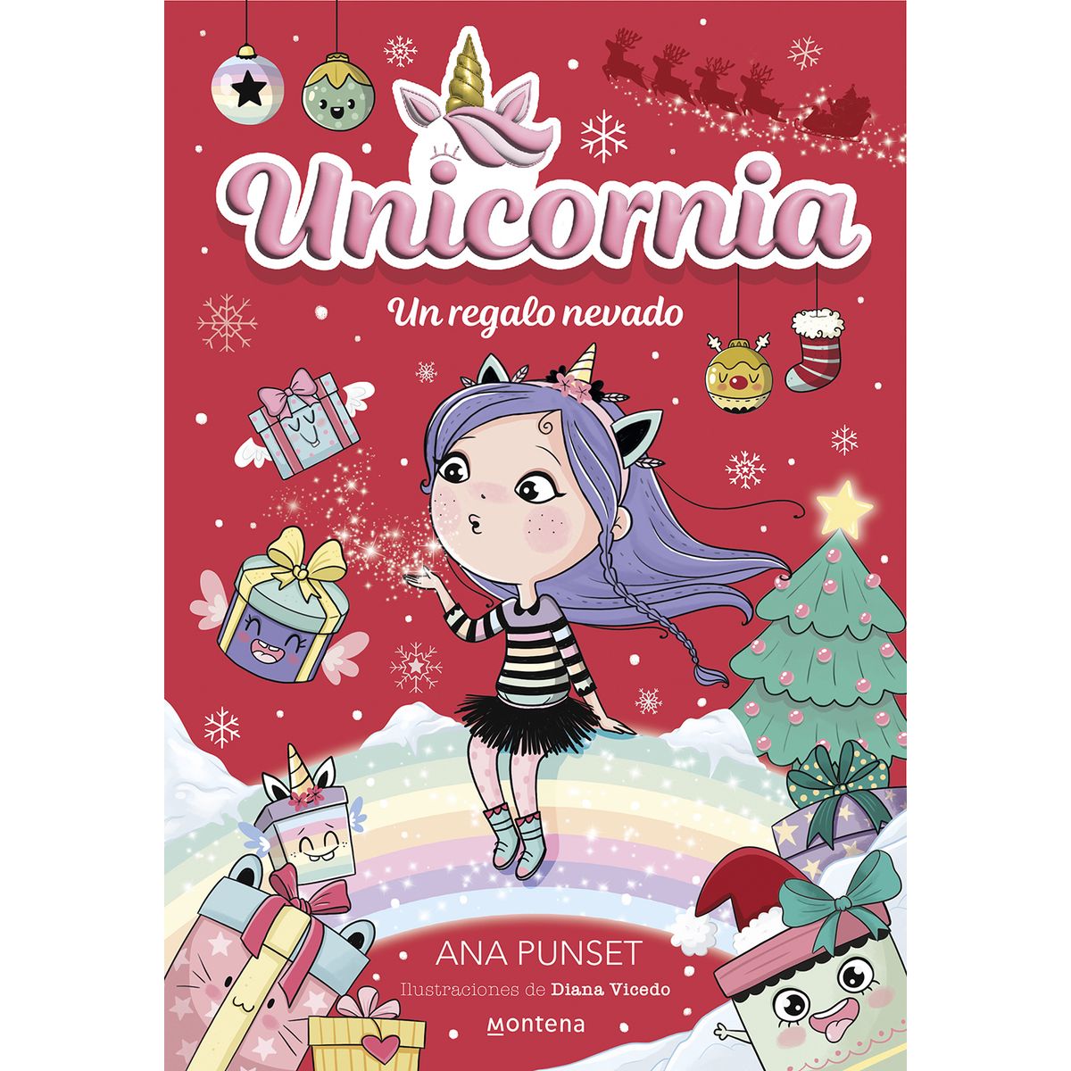 PENGUIN RANDOM HOUSE - Libro Unicornia 11: Un Regalo Nevado