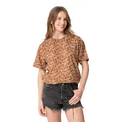 STOKED - Polera Mujer Animal Print Multicolor