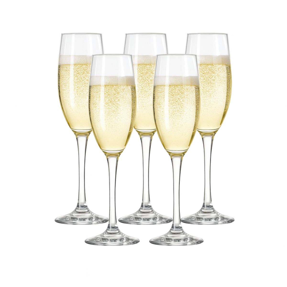 LIBBEY - SET 6 COPAS FLAUTA PERCEPTION  - LIBBEY