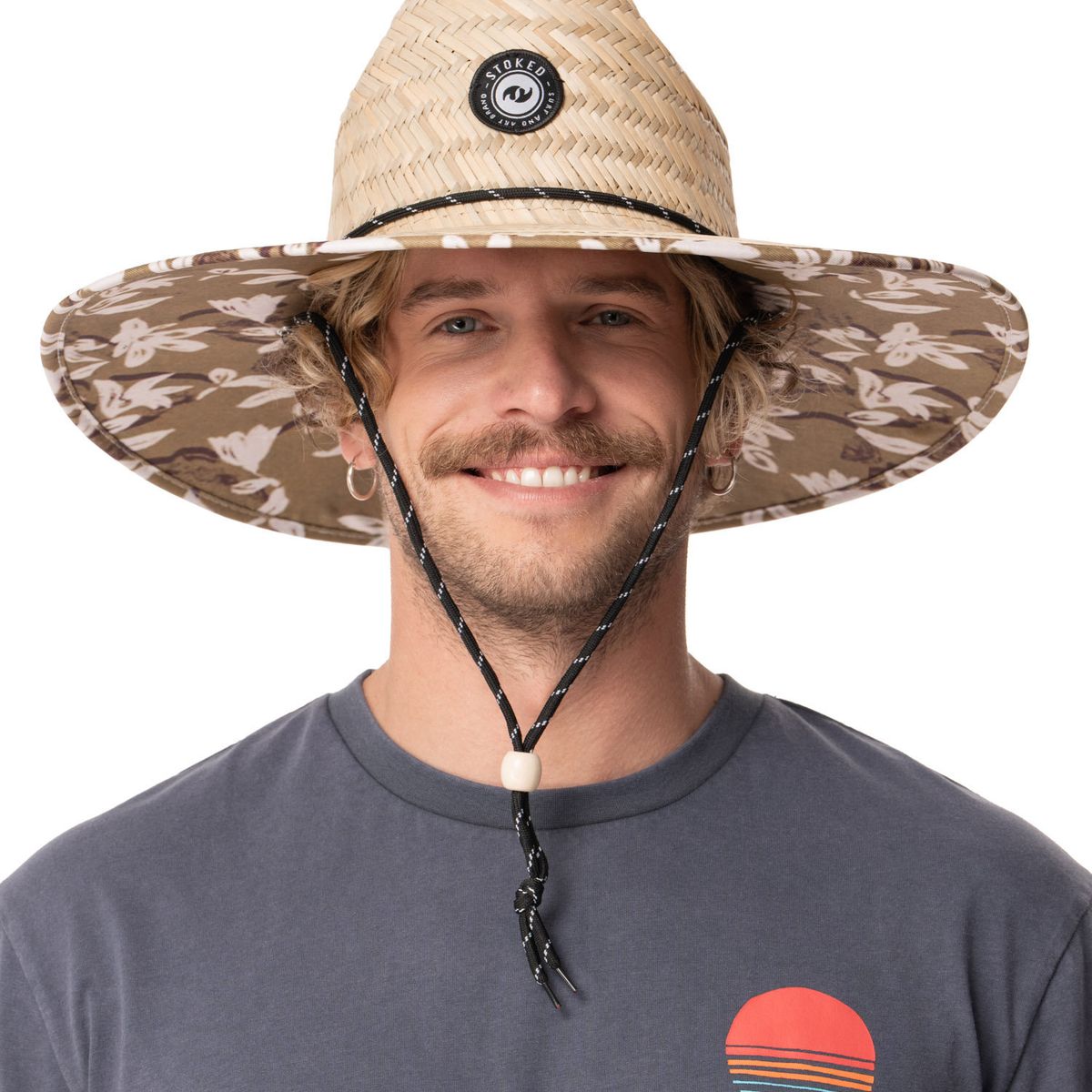 STOKED - Sombrero Unisex Atacama Café Claro Stoked