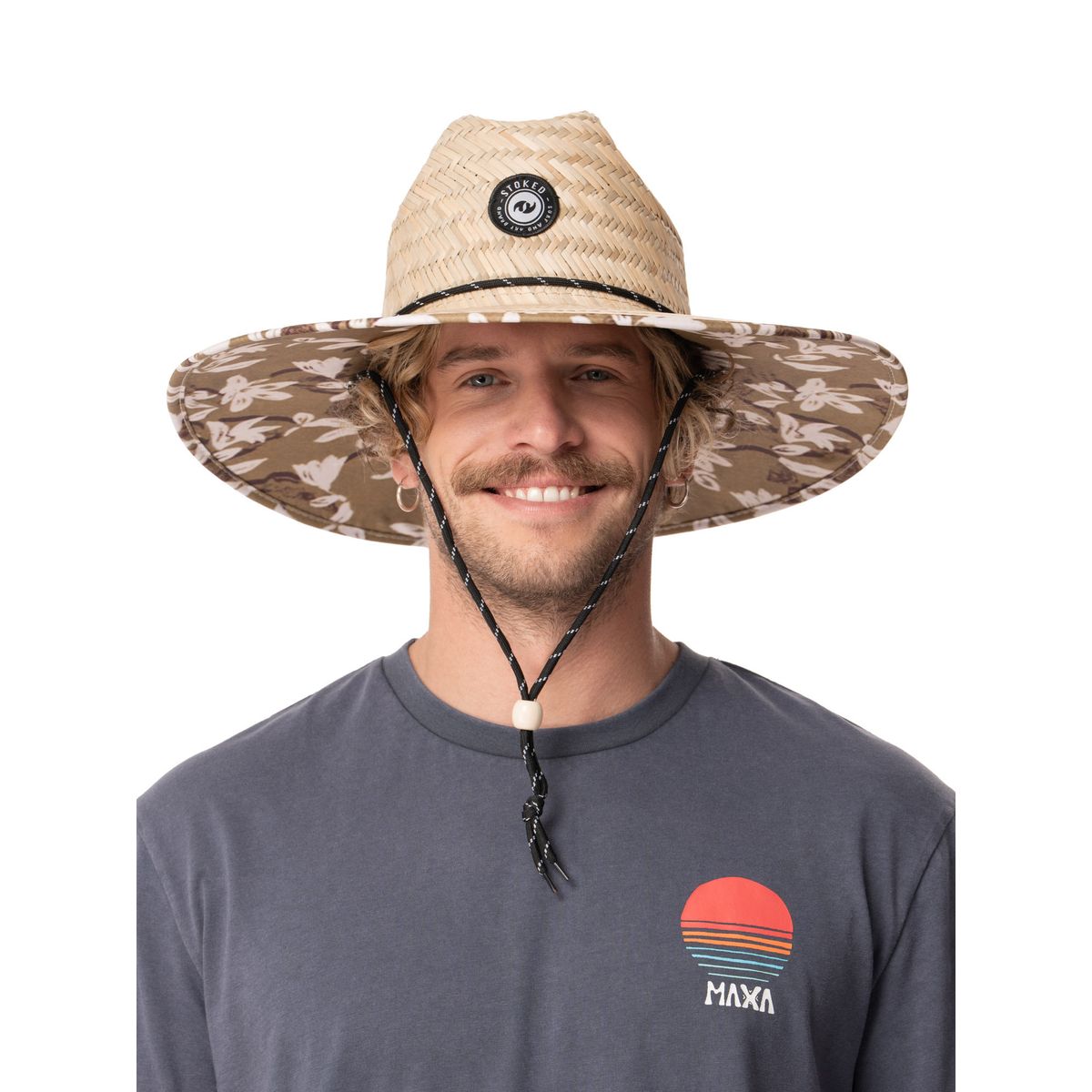 STOKED - Sombrero Unisex Atacama Café Claro Stoked