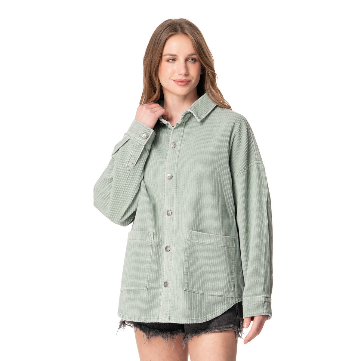 STOKED - Chaqueta Mujer Guz Verde claro Stoked