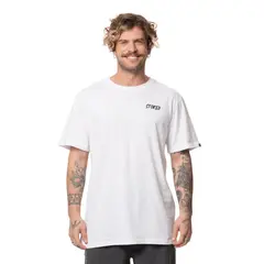 STOKED - Polera Hombre Hawai Blanco