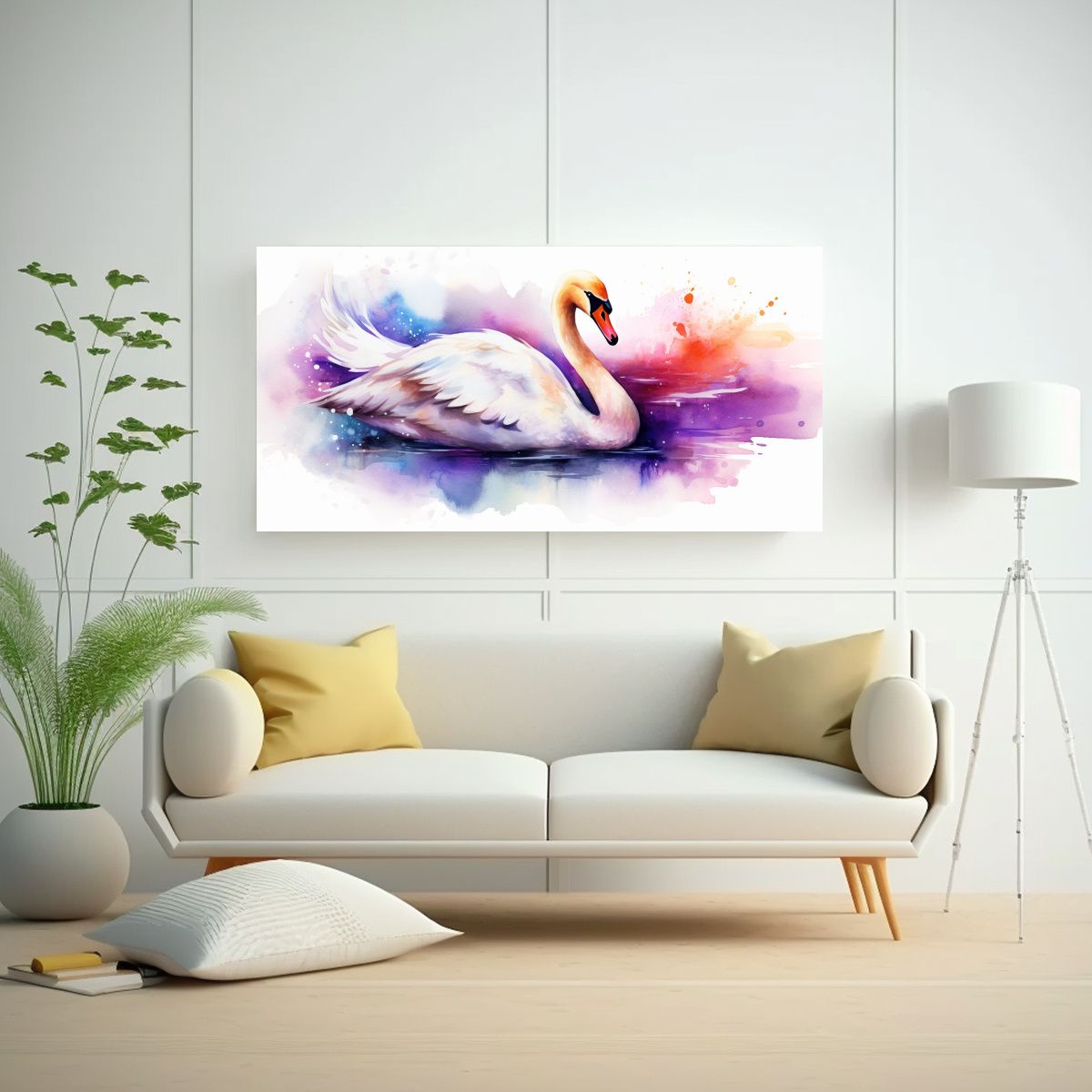 GENERICO - Lienzo Inspirador Interiores Con Estilo De 100x50 Cm