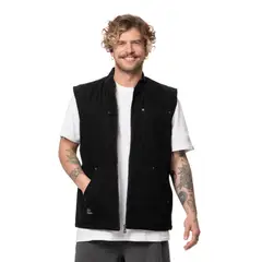 STOKED - Chaqueta Hombre Vest Fisher Azul