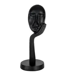 EGLO - Adorno decorativo MANAMBATO Aluminio rostro reflexivo Negro 30x11 cm