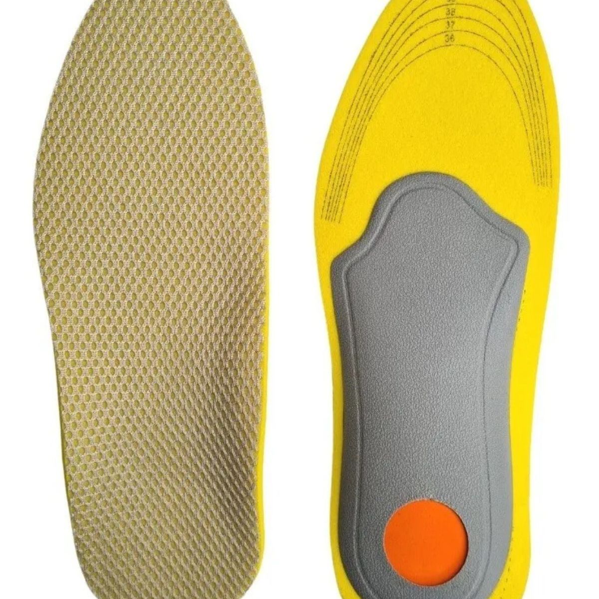 LOOK SHOP - Par Plantillas Pie Cavo/plano Ortopédicas Ajustables Espolón 641