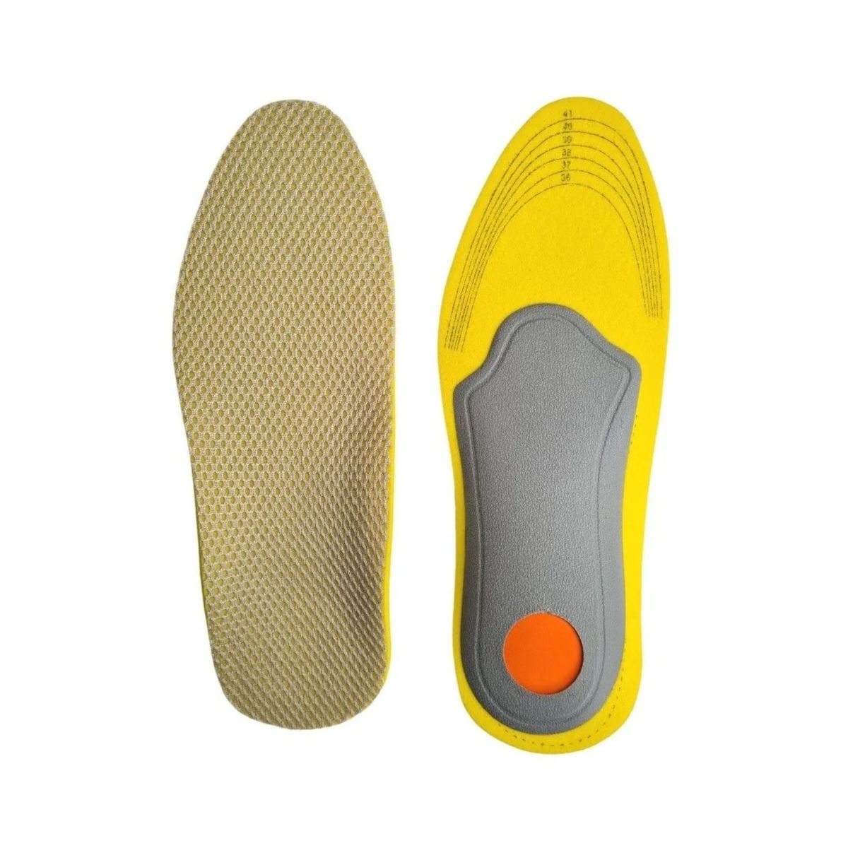 LOOK SHOP - Par Plantillas Pie Cavo/plano Ortopédicas Ajustables Espolón 641