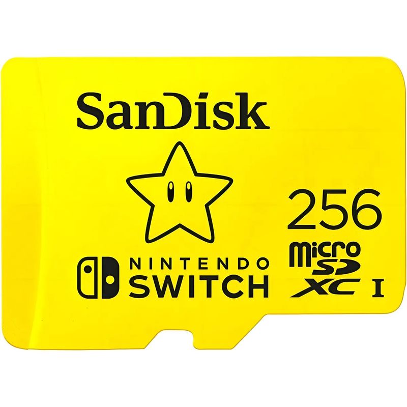 SANDISK - Tarjeta De Memoria Sandisk 256gb Microsdxc Nintendo Switch