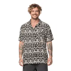 STOKED - Camisa Hombre Hooks Gris