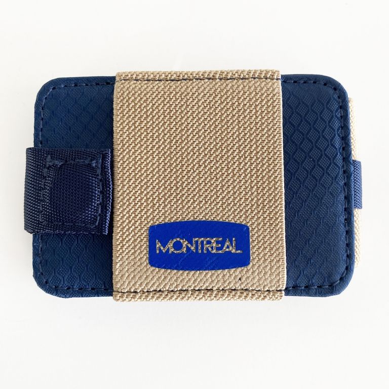 Billetera Hombre Mujer Compacta Tarjetero Original Azul TALLA UNICA