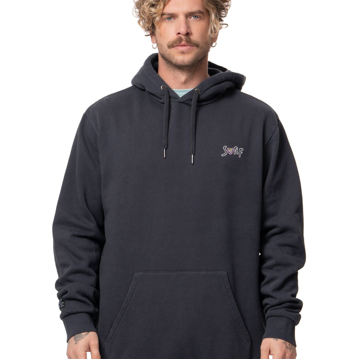 STOKED - Poleron Hombre Art Azul Stoked