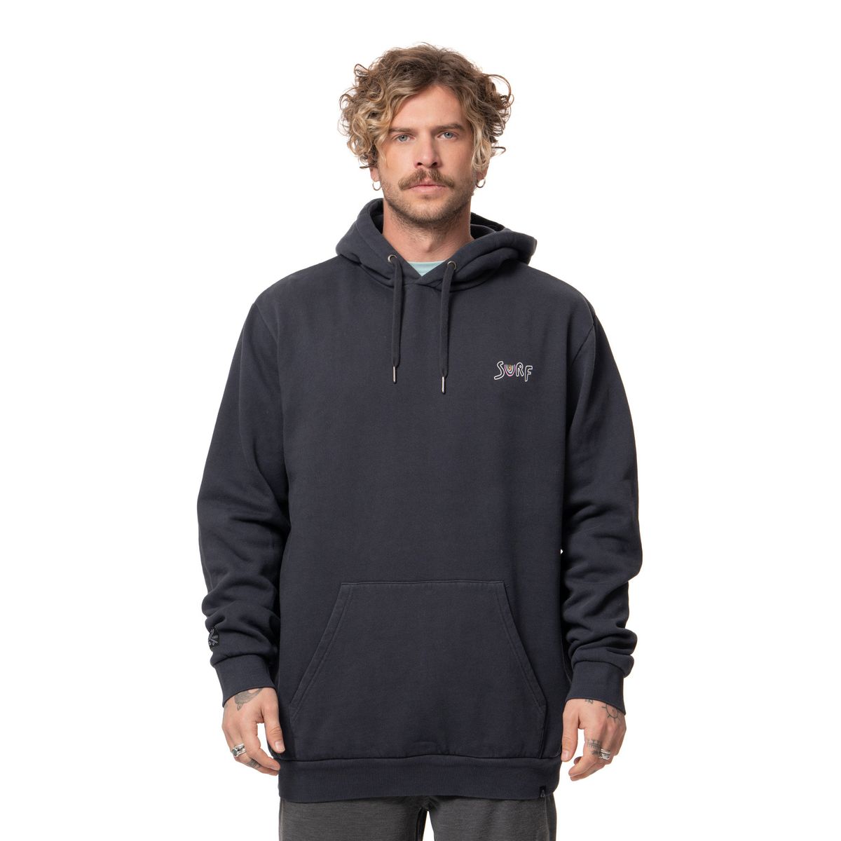 STOKED - Poleron Hombre Art Azul Stoked