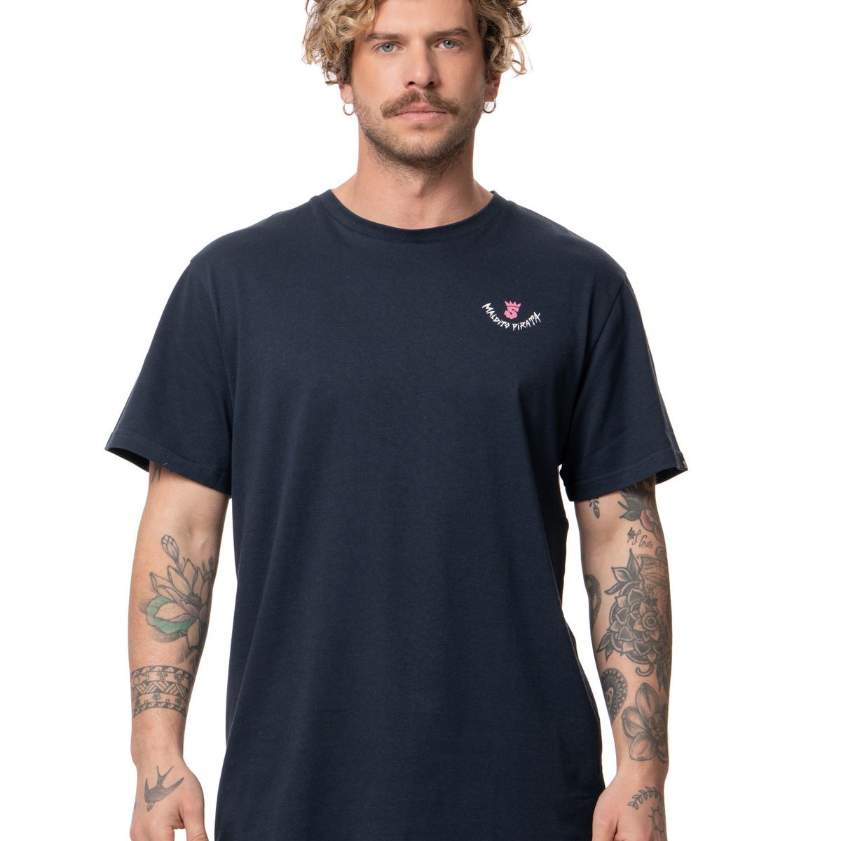 STOKED - Polera Hombre Pirate Azul Stoked