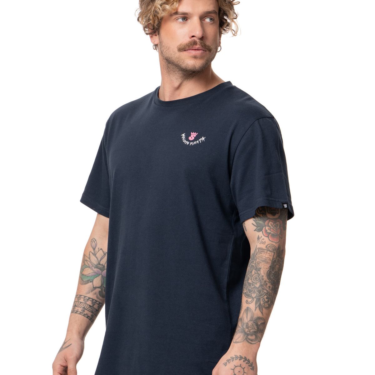STOKED - Polera Hombre Pirate Azul Stoked