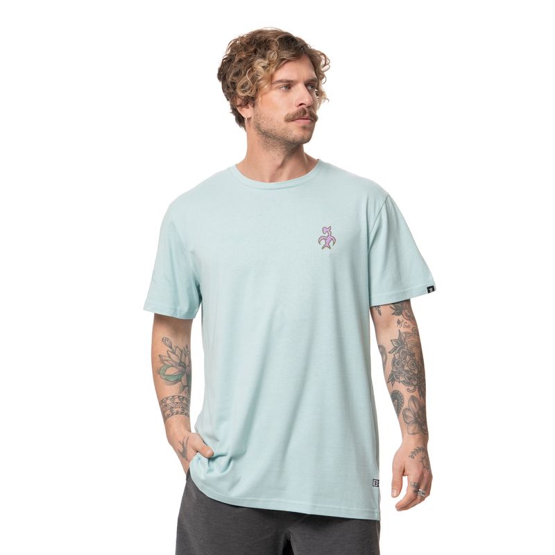 STOKED - Polera Hombre Rapanui Verde claro Stoked