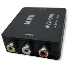 ULINK - CONVERSOR DE VIDEO RCA AV A HDMI NEGRO