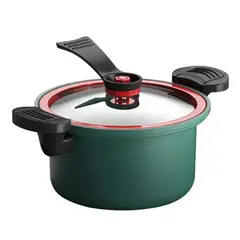 GENERICO - Mini Olla A Presión Olla De Cocción Lenta Cocina 22cm Color Verde