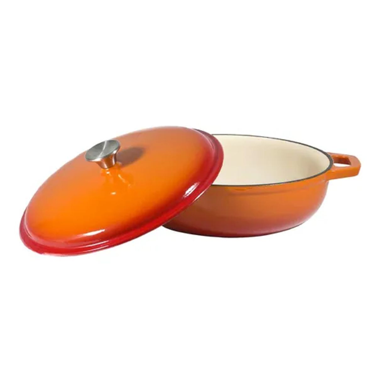 GENERICO - Olla Hierro 385x30x9 Cm Naranja
