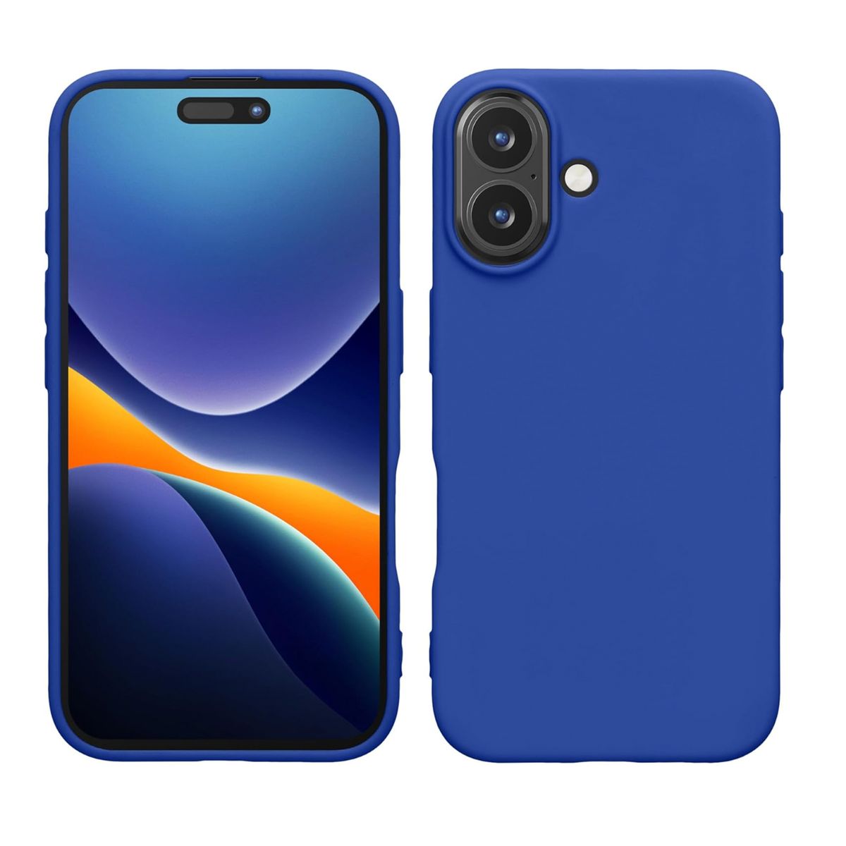 JOIGO - Carcasa Funda Para IPhone 17 Goma Azul