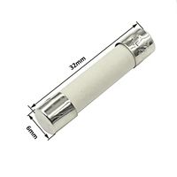 Fusible Cerámico Para Microondas 8AMP 6 x 32MM