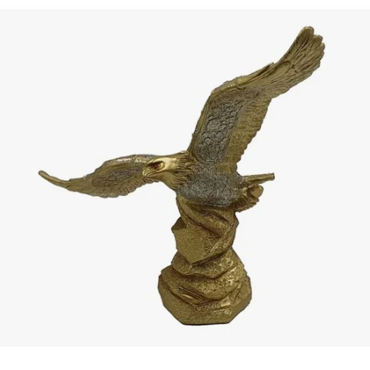GENERICO - Águila Dorada Figura Decorativa