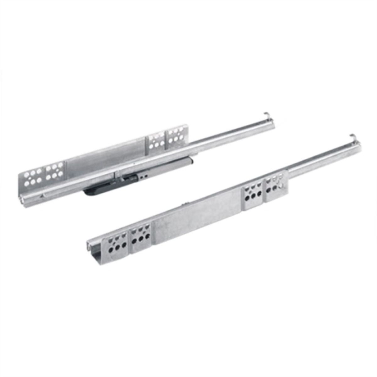 HETTICH - Corredera oculta stop control extracción parcial 450 mm quadro 25