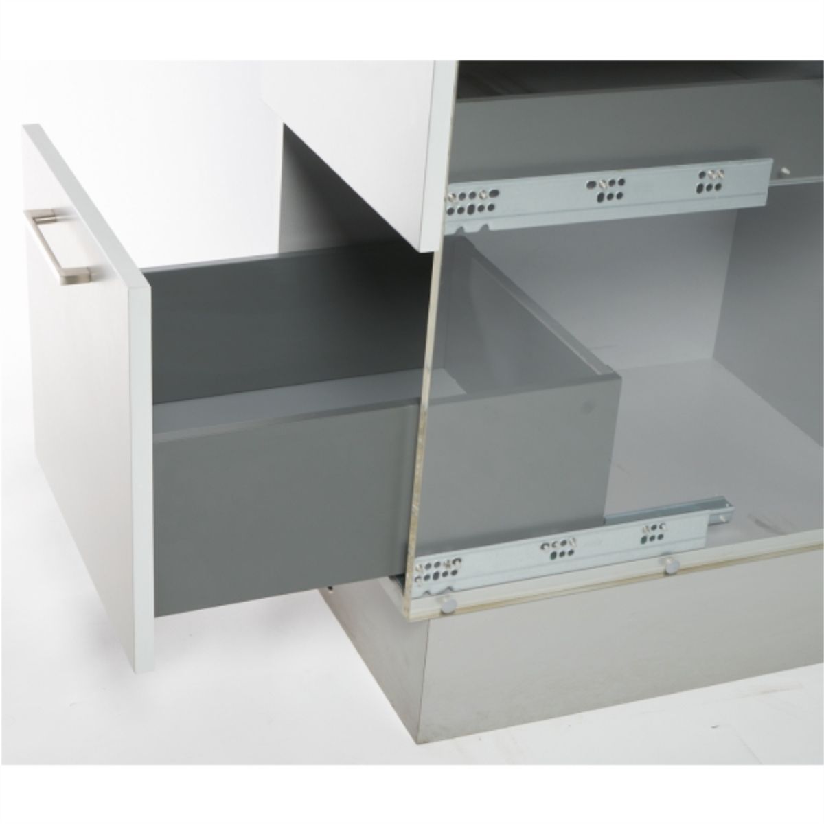 KUTZ - Sistema cajon doble pared 148x450mm slim